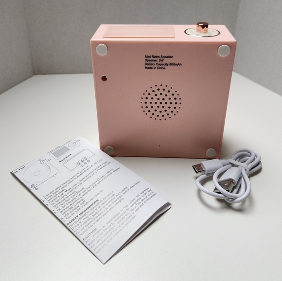 CYLO Mini Retro Wireless Bluetooth Speaker - Picture 11 of 12